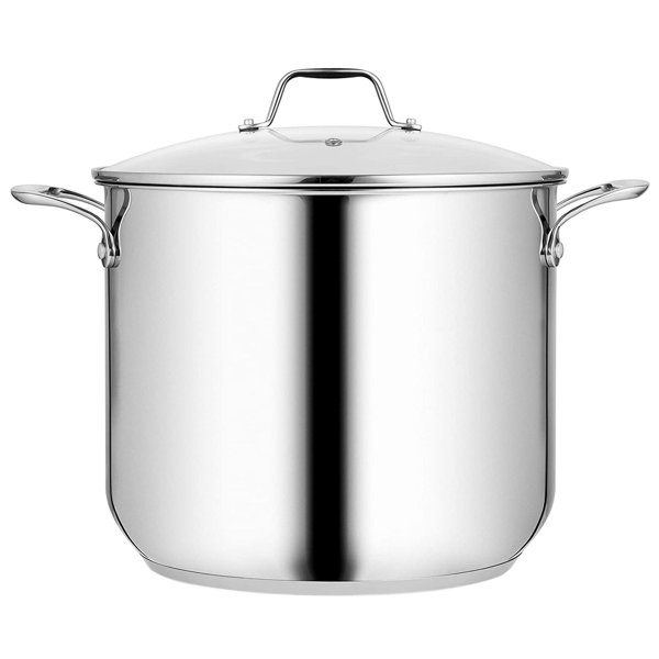 NutriChef Stainless Steel Stock Pot & Reviews | Wayfair